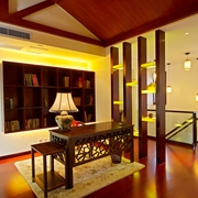 中式住宅书香门第欣赏书房设计
