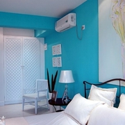 蓝色海湾现代住宅欣赏卧室局部