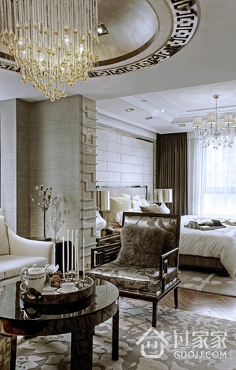 新古典风格住宅装饰套图卧室