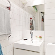 120平清新北欧住宅欣赏洗手间