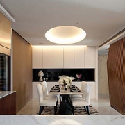现代白色公寓效果图欣赏厨房