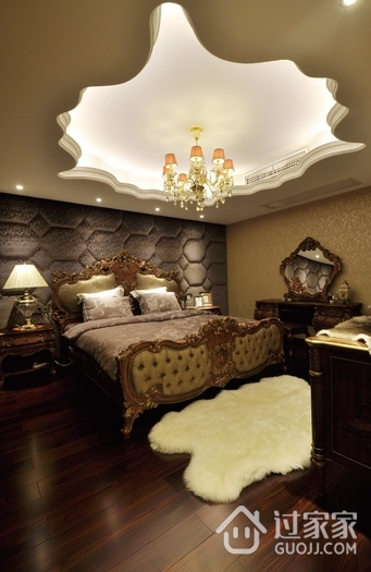 欧式风格复式楼卧室效果图