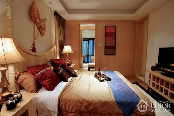 东南亚温馨住宅欣赏卧室设计