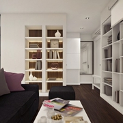 40平现代一居室欣赏客厅效果