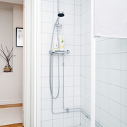 42平白色北欧公寓欣赏卫生间