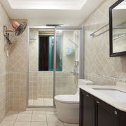 89平美式两居室住宅欣赏卫生间