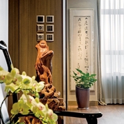 浓郁新中式三居室欣赏客厅开关设计