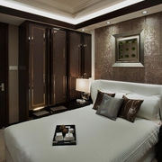 中式风格效果图住宅欣赏卧室