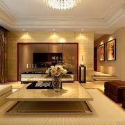 中式风格文雅效果图欣赏客厅设计