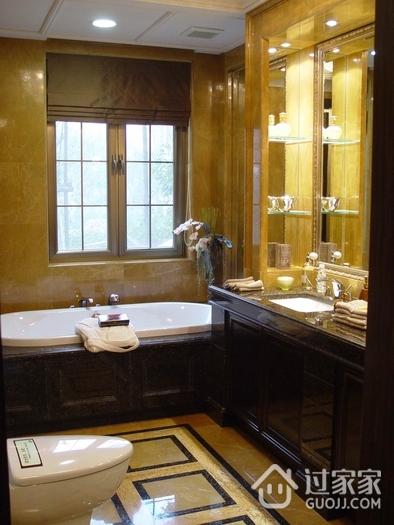 欧式风格别墅设计浴室