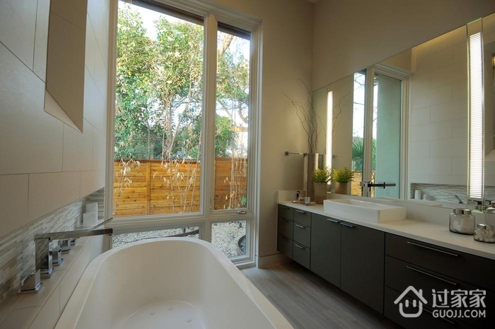 复式现代住宅设计套图浴室图片