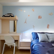 现代风格效果图案例欣赏卧室