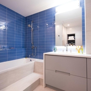 现代设计住宅效果淋浴间