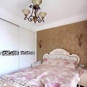 美式经典暖色调住宅欣赏卧室效果