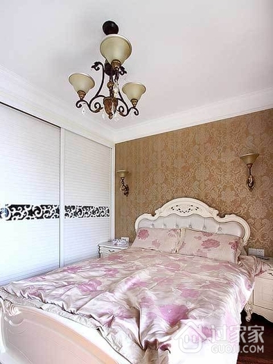 美式经典暖色调住宅欣赏卧室效果