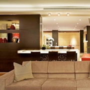 奢华现代顶层公寓欣赏客厅效果图
