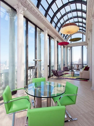 顶级奢华欧式上层建筑欣赏阳台设计