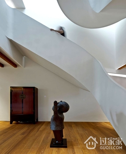 现代别墅设计楼梯设计