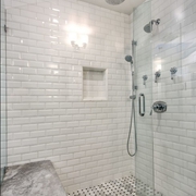 美式豪气别墅欣赏淋浴间设计