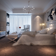 欧式风格住宅装饰效果卧室