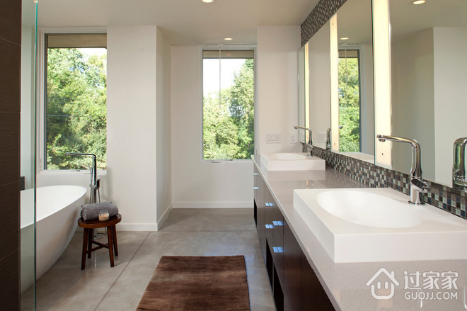 现代顶级设计豪宅欣赏卫生间效果