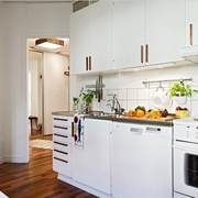 北欧风格单身公寓欣赏厨房