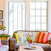 色彩斑斓田园别墅欣赏客厅
