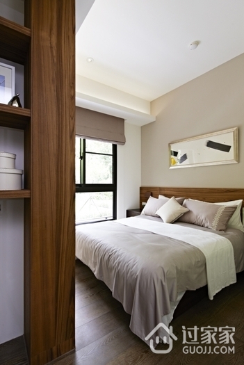 117平现代通透住宅欣赏卧室设计