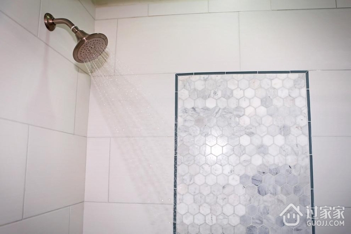 简约风格装饰住宅样板房效果图淋浴间设计