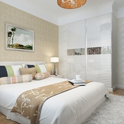 现代淡雅色彩住宅欣赏卧室设计