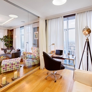 现代风格住宅公寓书桌