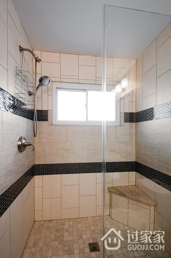 现代住宅装饰设计套图淋浴间效果