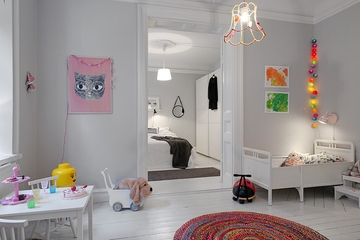 70平北欧舒适住宅欣赏儿童房设计
