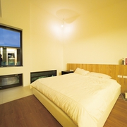 现代绿色概念设计效果图卧室