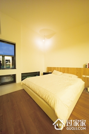 现代绿色概念设计效果图卧室