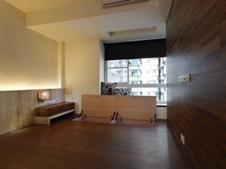 110平日式风格住宅欣赏卧室