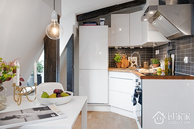 78平北欧住宅欣赏厨房设计