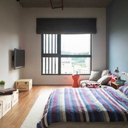 115平现代个性公寓欣赏卧室