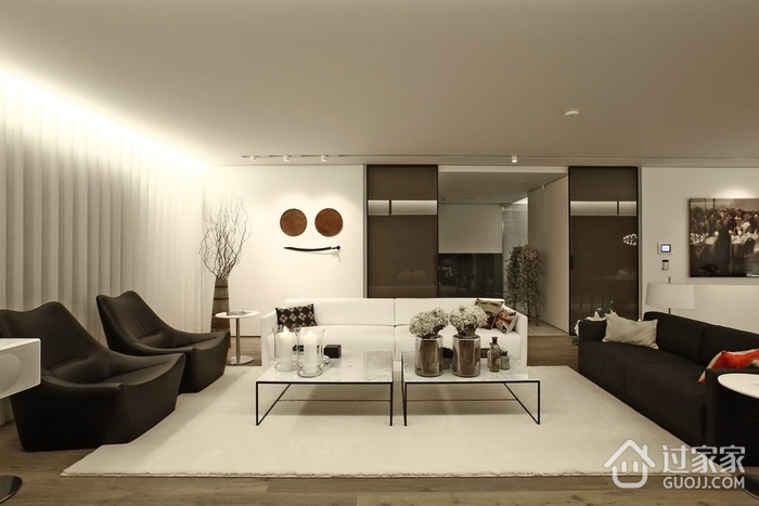 奢华现代风格住宅客厅效果图片