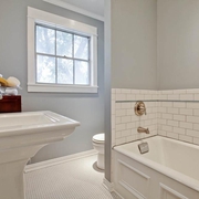 现代住宅效果图浴室图片