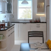 现代风两居室效果欣赏厨房