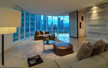 顶层高级现代公寓欣赏客厅过道