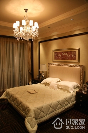 欧式风格别墅设计睡房效果