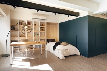 小户型木质住宅欣赏卧室