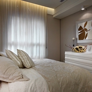 美式奢华空间效果图欣赏客厅卧室局部