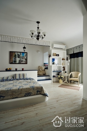 恋上地中海风格住宅欣赏卧室