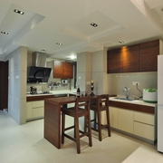 复试现代风格住宅设计开放厨房