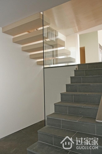 现代度假别墅套图欣赏楼梯设计