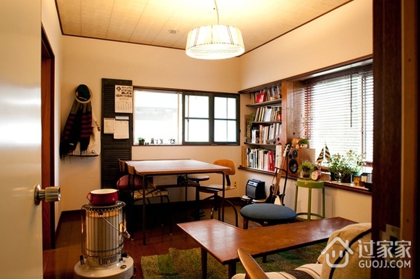 简洁实用日式住宅欣赏客厅设计