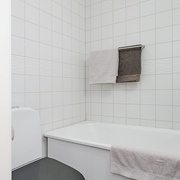 78平白色北欧住宅欣赏卫生间设计
